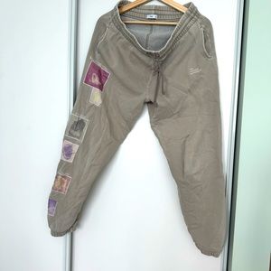 Aritzia TNA Fleece Boyfriend Sweatpants M